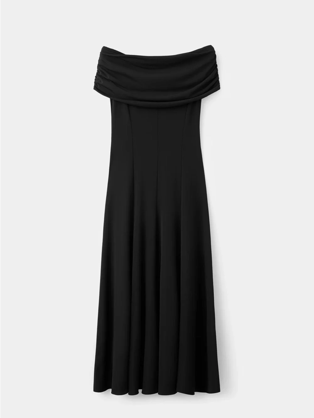 NWT (size 8) MANGO STRAPLESS FLARED DRESS